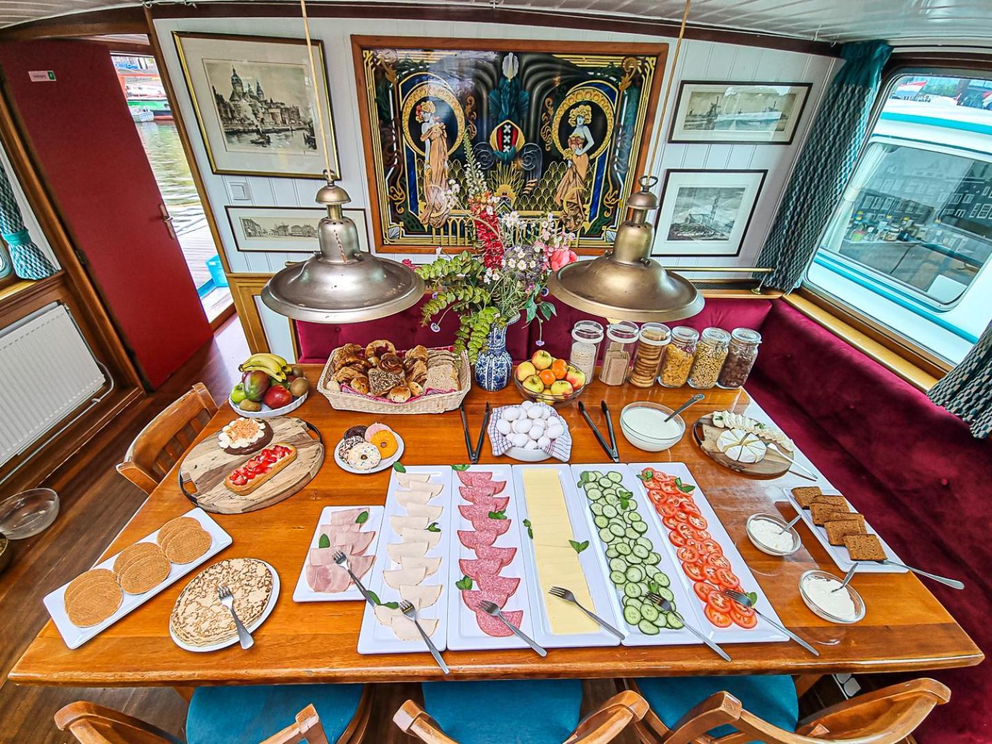 Amsterdam Hotelboat エクステリア 写真